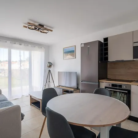 Beau T2 Neuf Avec Jardinet, Parking Et Wifi A - Fr-1-50-153 아파트 미미장플라즈
